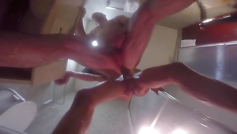 Ta outrageousil tranny takes it in ass
