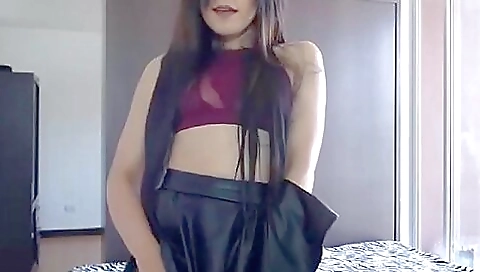 Sexy brunette hair with a sexy body