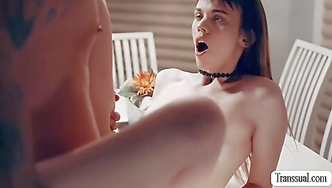 Hawt anal slut with huge ass fucking